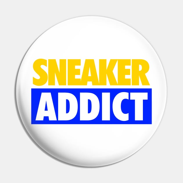 Sneaker Addict Warriors Pin by Tee4daily