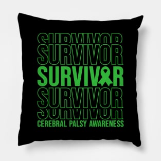 Cerebral Palsy Awareness Cerebral Palsy Survivor Pillow