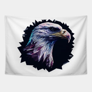 Geometric Eagle | Wild Animal Proud Eagle Tapestry