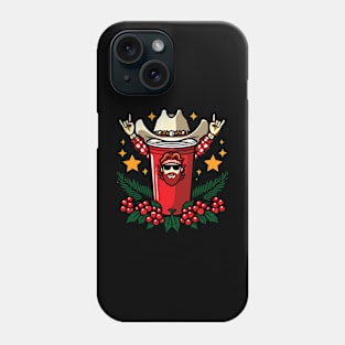 Toby Keith - Red Solo Cowboy Phone Case