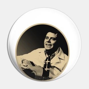 tom t hall - vintage Pin