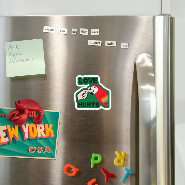 Love Hurts - Scarlet Macaw Parrot by Einstein Parrot