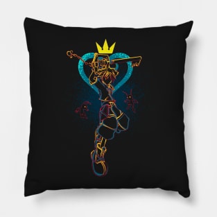 Shadow of hearts Pillow