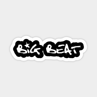 BIG BEAT WHITE DESIGN Magnet