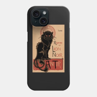 Kingdom of the Black Lion - Chat Noir Phone Case