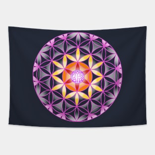 Flower of Life V1 Tapestry