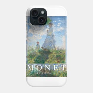 PANTONE MONET -  Claude Monet's Madame Monet and Her Son (1875) by Claude Monet Portrait POSTER Phone Case