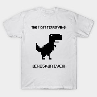Dino Runner - Google Chrome Browser Game Classic T T-Shirt