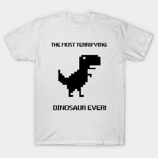  You Are Offline T-Rex [Dino Run] Pixel Art Dinosaur Game Long  Sleeve T-Shirt : Clothing, Shoes & Jewelry