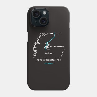 John O'Groats Trail in Scotland Phone Case