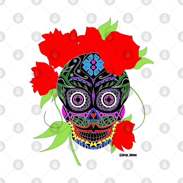 mexican catrina ecopop by jorge_lebeau