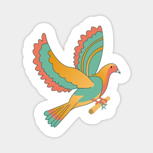 Pidgin Vintage Color Design Magnet