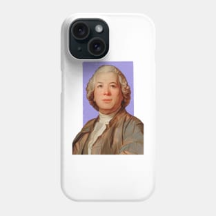 Italian - French Composer Christoph Willibald Gluck illustration Phone Case