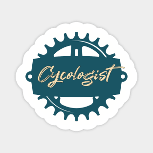 Cycologist cool design Magnet