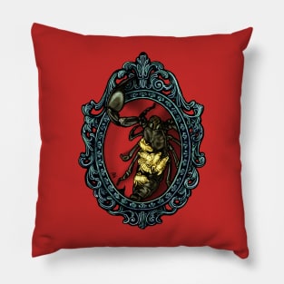 Invertebrate Cameo: African Emperor Scorpion (Beast Mother) Pillow