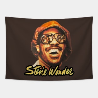 Stevie Wonder memories in glasses Tapestry