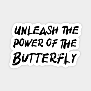 Butterfly power, Swimming cool design v1 Magnet