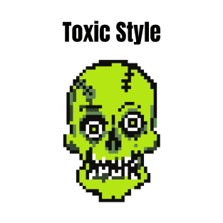 Pixel Terror: Toxic Style T-Shirt