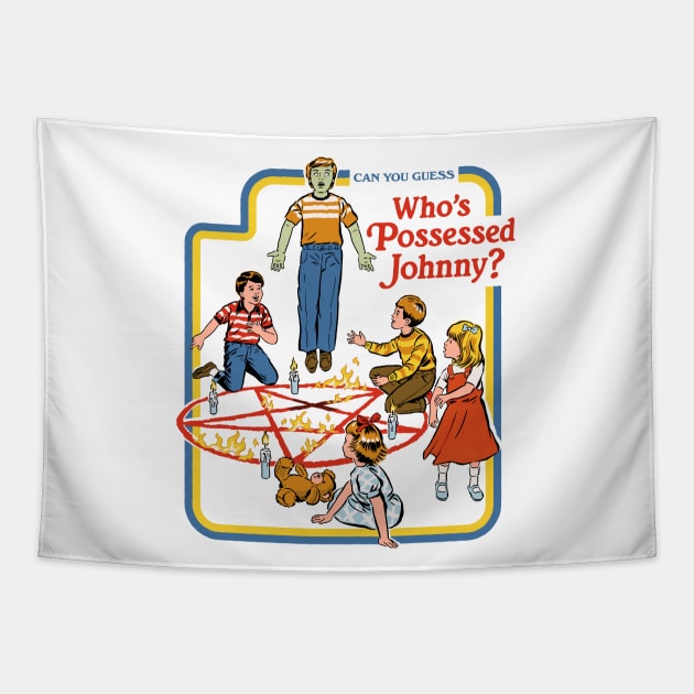 Who's Possessed Johnny Tapestry by Steven Rhodes