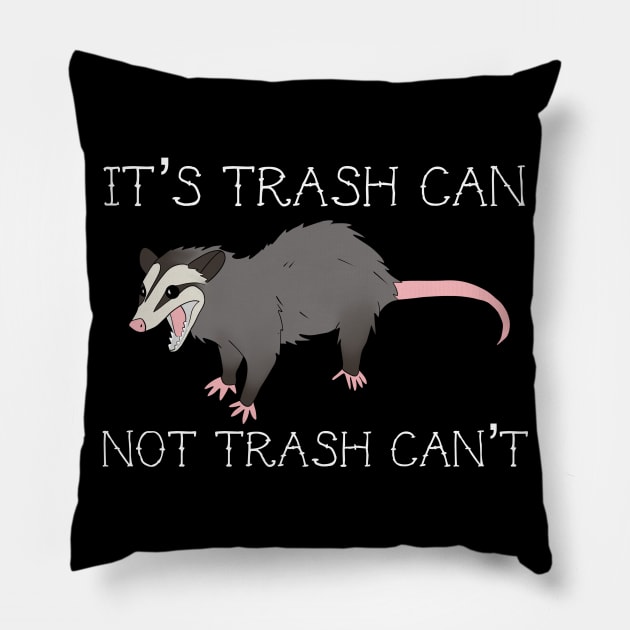 Possum Motivation Pillow by TheRainbowPossum
