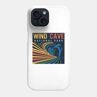 Wind Cave National Park Abstract Phone Case