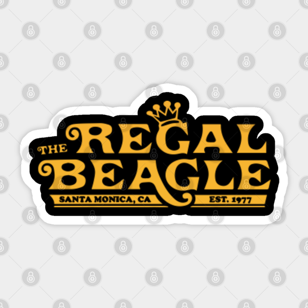 The Regal Beagle - Threes Company - Sticker