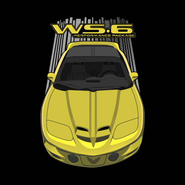 Pontiac Trans Am WS6 4thgen - Yellow by V8social