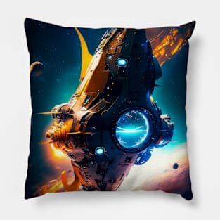 Mystical Universe: Chaos & Magic Pillow