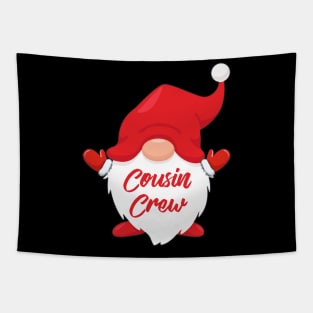 Cousin Crew Gnome Matching Family Group Christmas Pajama Tapestry