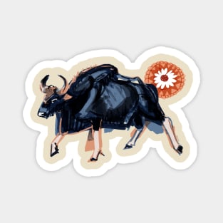 Gaur bull Magnet