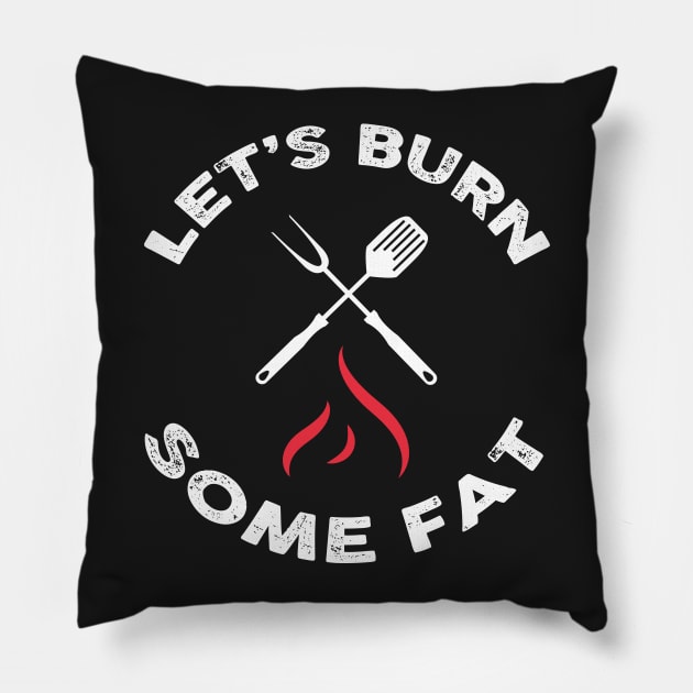 Let’s burn some fat! Pillow by b34poison