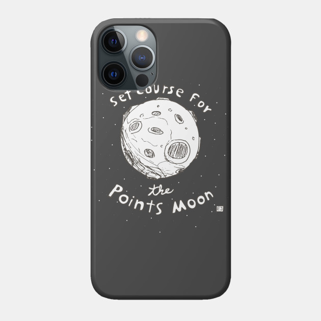 The Points Moon! - Fanatical Fics - Phone Case