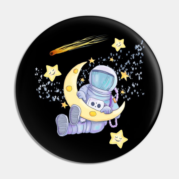 Stargazer Pin by Julie Townsend Studio