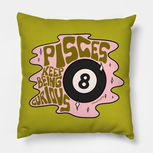 Pisces Magic 8 Ball Pillow