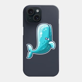 Sperm Whale Kawaii Cute Phone Case