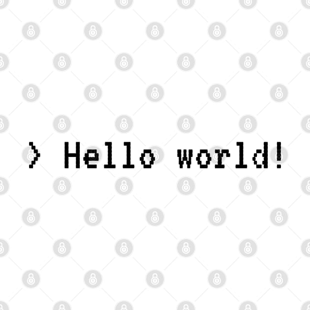 Hello world by Software Testing Life