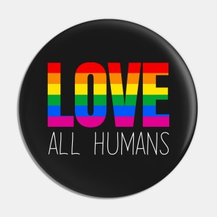 LGBT Pride Rainbow Love LGBTQ Pride Allyship Pin