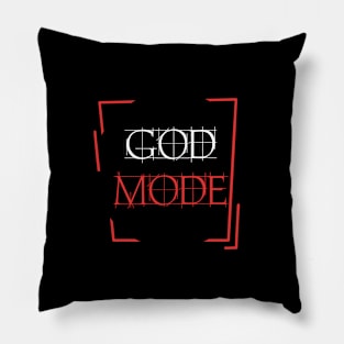 GOD MODE Pillow