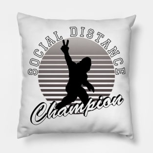 Social distance champion Pillow