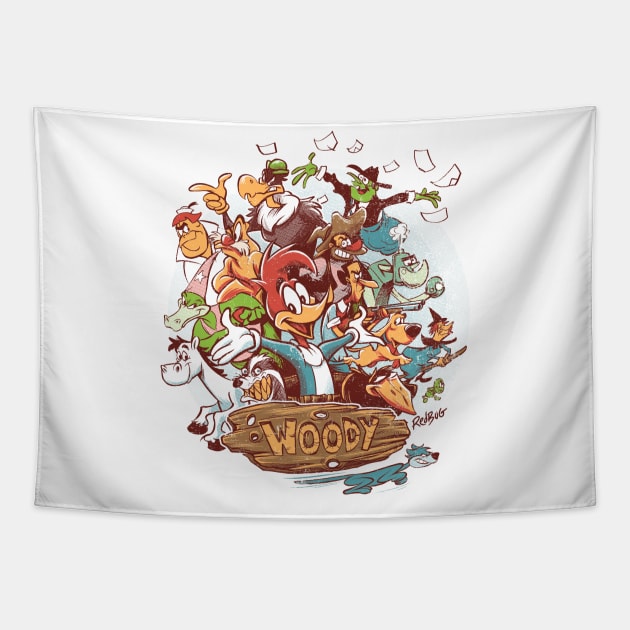 Woody Tapestry by RedBug01