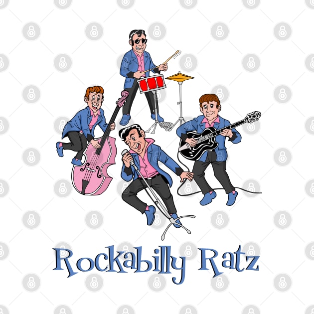 Rockabilly Ratz by AceToons