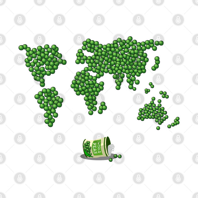 world peas t shirt