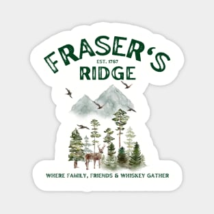 Fraser's Ridge Est 1767 Magnet