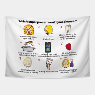 Superpowers Tapestry