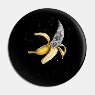 moon space banana Pin