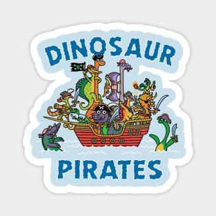 Dinosaur Pirates Magnet