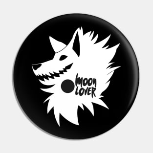 Moon Lover (Light) Pin