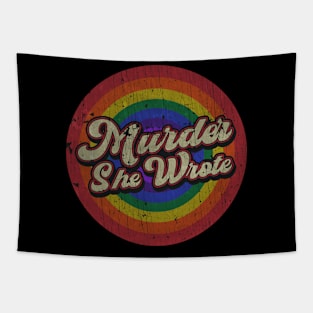 Murder She Wrote - RAINBOW Tapestry