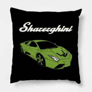 Sharerghini Green Pillow