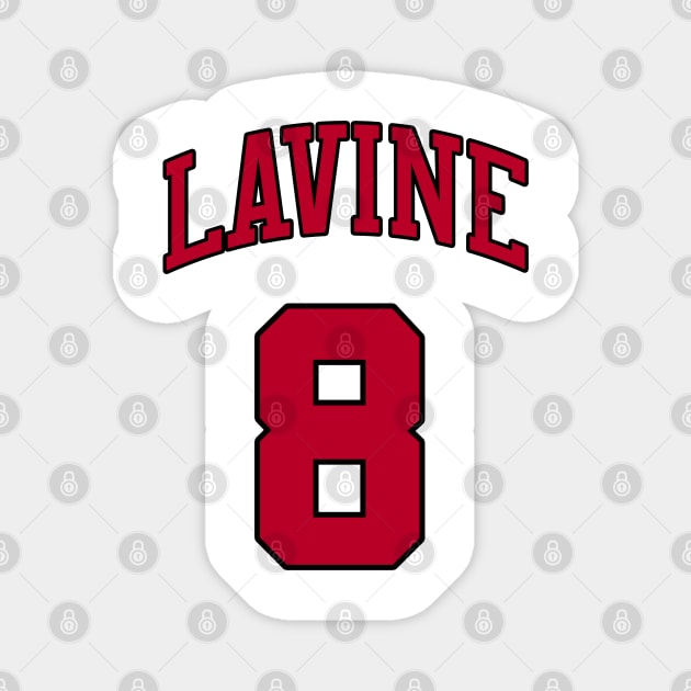 Zach Lavine - Chicago Bulls Magnet by Cabello's